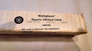 Westinghouse 1600T3 Quartz Infrared Lamp 1600 Watts 230-250V  - Picture 1 of 6