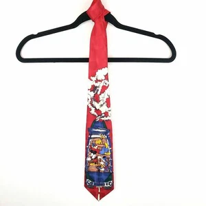 Disney Atlas Design Mickey and Friends 100% Silk Neck Tie - Picture 1 of 7
