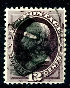 USA 151 12c BLACK USED CAT $200 - Picture 1 of 1