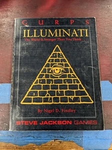 Gurps Illuminati El mundo es más extraño de lo que piensas... Juegos de Steve Jackson - Imagen 1 de 2