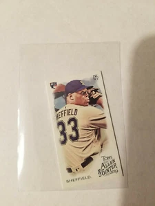 2019 Allen & Ginter Mini Parallel Justus Sheffield RC #59 Seattle Mariners - Picture 1 of 1
