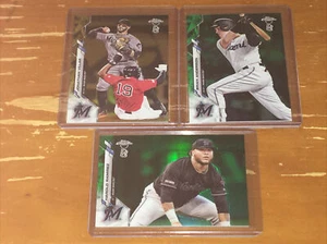 Jonathan Villar GOLD Brian Anderson/Harold Ramirez GREEN Topps Ben Baller Miami - Picture 1 of 4