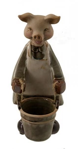 Statue Pig - Ceramics-Vacuum Poche-Decoration -284 - Picture 1 of 3