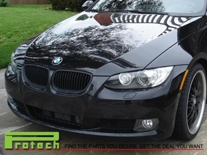 FIT BMW E92 M3 328i 335i 2-DOOR MATTE BLACK FRONT BUMPER KIDNEY SPORT GRILLE - Bild 1 von 3