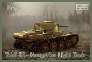 Tanque ligero húngaro IBG Modelos 1/72 TOLDI III Segunda Guerra Mundial - Imagen 1 de 1