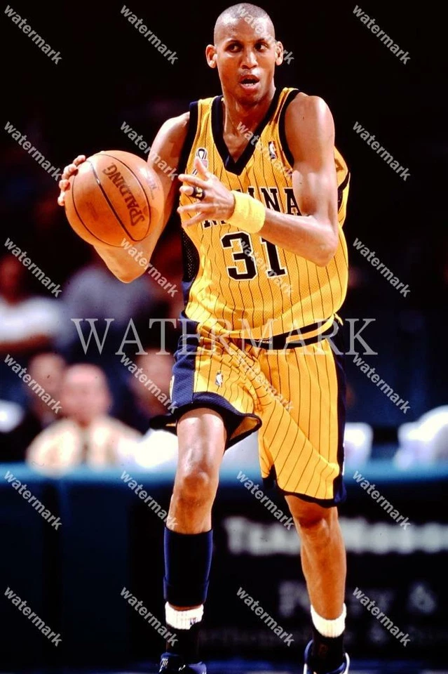 EW948 Reggie Miller Indiana Pacers Action Basketball 8x10 11x14 16x20 Photo - Image 1 of 1