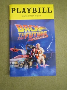 Back to the Future on Broadway Playbill December 2024: Roger Bart & Casey Likes - Bild 1 von 2