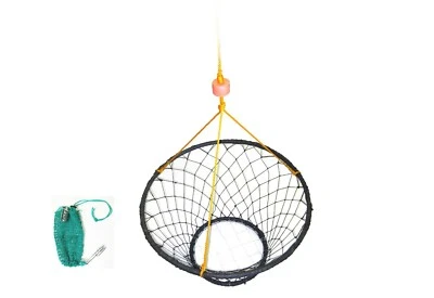 Kufa Gummi umwickelt 30 Zoll Krabbenring mit 50 Fuß Seil & Ködertasche CT88 + BAG7 - Bild 1 von 4