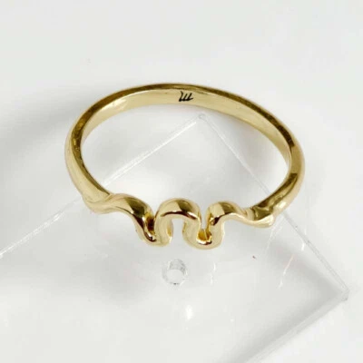New Madewell Minimalist Thin Band Ring Chic Women Party Vacation Jewelry 3Sizes - Image 1 of 4
