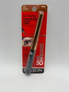 Revlon So Fierce! Chrome Ink Liquid Eyeliner 902 Bronzage 0.03 oz - Picture 1 of 2