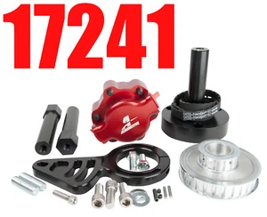 Aeromotive 17241 Bloque Grande Chevy Cinturón Drive Fuel Bomba Sistema En Acción - Picture 1 of 1