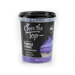 Over the Top Buttercream Purple Icing 425G Decorating Cake Baking - Picture 1 of 1