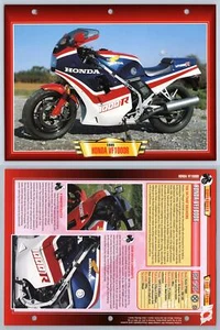 Honda VF1000R - 1985 - Superbikes - Atlas Motorbike Fact File Card - Picture 1 of 1