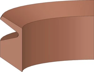 2 x V-Ring V 50 S - FKM Viton, CAB DRIVE - Bild 1 von 1