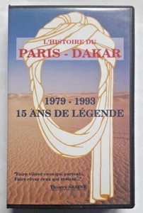 K7 VIDEO VHS - L'HISTOIRE DU PARIS DAKAR 1979 / 1993 - Bild 1 von 3