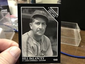 1992 The Sporting News Conlon Collection Bill DeLancey #625