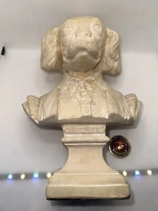 Vintage Shakespaniel Royal Dog Bust Sculpture 1997 - Picture 1 of 6