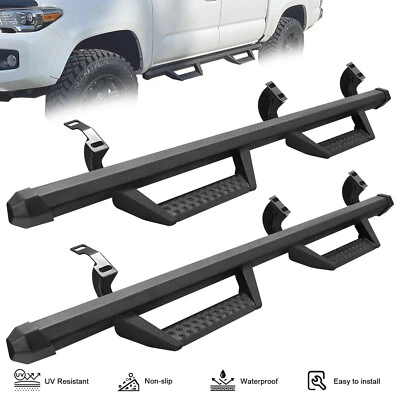 For 05-23 TOYOTA Tacoma Double Cab 3" Drop Nerf Bar Running Board Side Step BCKA - Изображение 1 из 4