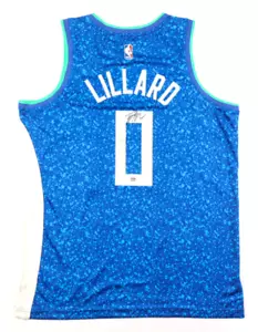 Damian Lillard signiertes Nike Authentic Bucks Trikot - PSA Authenticated - Bild 1 von 3