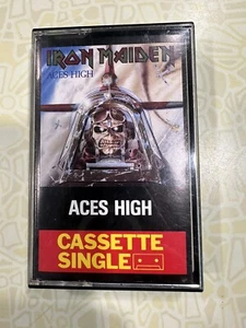 Iron Maiden Aces high album cassette tape single - Picture 1 of 5