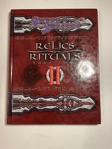 Sword & Sorcery: Relics & Rituals II Lost Lore HC Book 2002 D&D EUC WW8314 - Picture 1 of 4