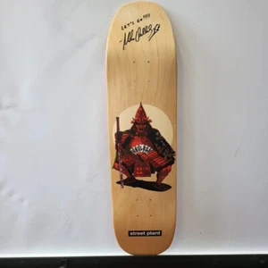 Street Plant Samurai Signed Mike Vallely 8.125" Skateboard Deck - Woodgrain - Bild 1 von 5