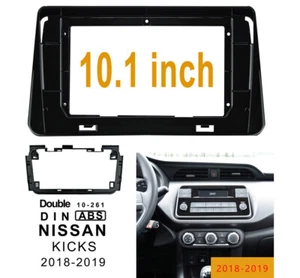 10.1" Car radio Fascia Frame Panel Trim for Nissan Kicks versa 2017-2024 - Picture 1 of 6
