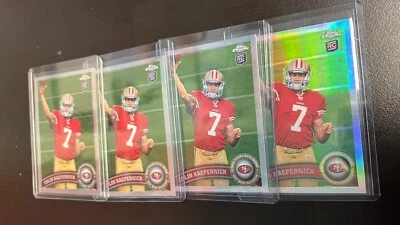 Colin Kaepernick 2011 Topps Chrome Refractor RC #25 - Image 1 of 2