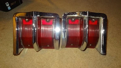 1963 Oldsmobile 88 & Super 88 taillight assemblies, pair. 63 Olds Eighty Eight - Image 1 of 4