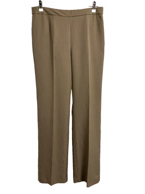 Le Suit Women's 6 Tan Lined Trouser Pants Business Office Neutral Timeless Sexy - Image 1 of 4