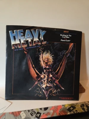 Devo ‎' Working In The Coal Mine ' 7" Vinyl 45 US 1981 E-47204 Asylum -2 - Image 1 of 4