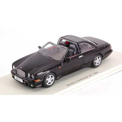BENTLEY CONTINENTAL SC 1999 BLACK 1:43 Spark Model Auto Stradali Nouveau modèle - Photo 1/1