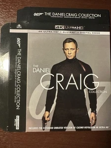 The Daniel Craig Collection 4K NUR SLIPCOVER KEIN FILM, ARTWORK, CASE usw. - Bild 1 von 2