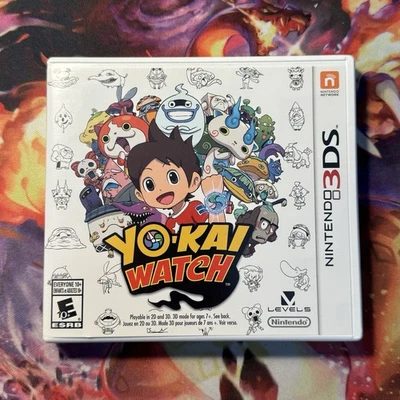 Yo-Kai Watch (Nintendo 3DS, 2015) Complete In Box CIB - Image 1 of 3