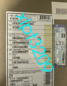 Interrupteur C9200-24P-E neuf FedEx ou DHL - Photo 1/1