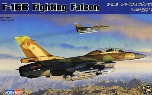 Hobbyboss - F-16B 16 B Combattimento Falcon 1:72 Modello Kit Nuovo Conf. Orig. - Immagine 1 di 1