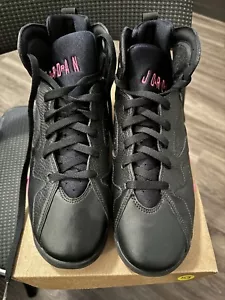 Air Jordan 7 Negro Hiper Rosa - Hombre talla 9.5/9Y/mujer 11. - Imagen 1 de 9