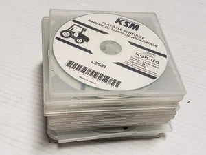 Kubota Service Workshop Manual CD Flat Rate Schedules Lot of 15 Tractor NOS - Picture 1 of 3