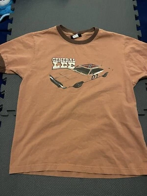 Camiseta de colección de los 90 DUKES OF HAZARD TV Show General Lee Car timbre adulto mediana* Foto 1 de 3