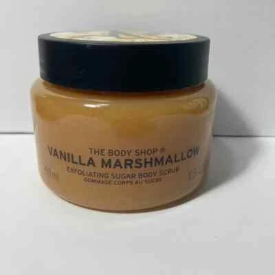 1 The Body Shop Vanilla Marshmallow Scrub Exfoliating Sugar Scrub DISCONTINUED - Image 1 of 4