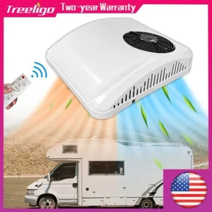 12V RV Rooftop Air Conditioner Cool&Heat 13500BTU AC Kit for Cab Truck Bus - Picture 1 of 11
