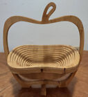 Bonnie And Pop Forbidden Fruits Collapsible Expandable Apple Basket And Tray