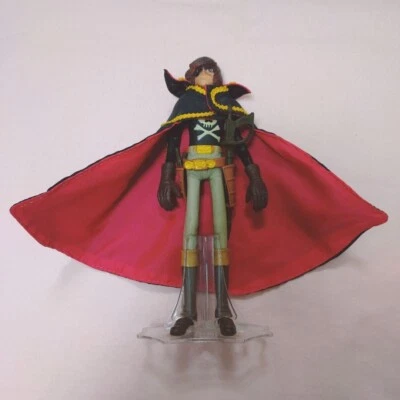 Figura Capitán Harlock Piratas Espaciales Vinilo Suave De Colección Foto 1 de 4