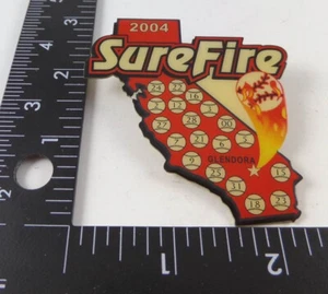 Pinback de béisbol/softbol Surefire Glendora 2004 de colección - Imagen 1 de 2
