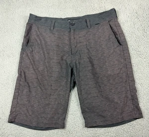 Travis Matthew Mens 33 Performance Golf Shorts Stretch Black Utility Soft - Picture 1 of 6