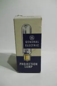 PROJEKTIONSLAMPE GENERAL ELECTRIC G-E DFW 500 WATT im Originalkarton Made in USA - Bild 1 von 7