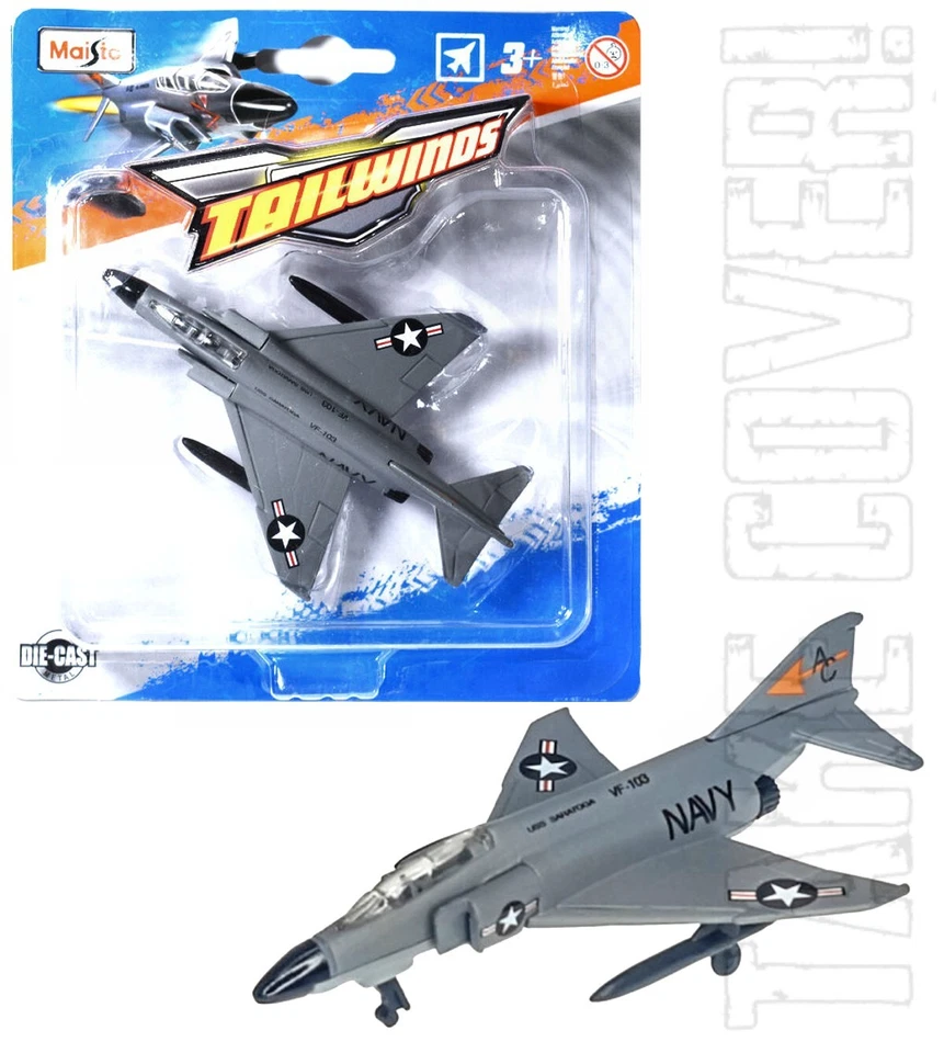 Maisto Tailwinds - F-4 Phantom II - Caza de la Marina de los EE. UU. - Juguete de avión diecast Foto 1 de 1