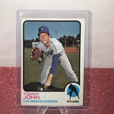 (2) 1973 TOPPS Baseball Tommy John #258 - New York Yankees - Image 1 of 2