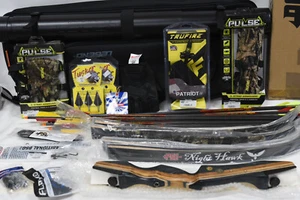 PSE Night-Hawk Recurve Bow - 62" 25lbs & Samick 62" 30lbs Limbs ++++ - EXC/MINT - Picture 1 of 22
