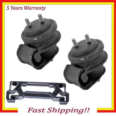 Juego de 3 piezas de montaje delantero de motor y transmisión L & R para Suzuki Grand Vitara 2006-2008 2,7 L Foto 1 de 4